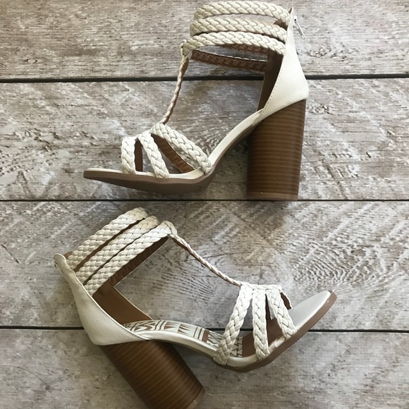 Qupid Shoes - DISCOUNTED Bailey Braided Heel